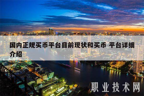 国内正规买币平台目前现状和买币 平台详细介绍-第1张图片-芝麻交易所下载
